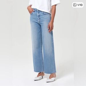 Agolde High Rise Wide Leg Ren Jeans